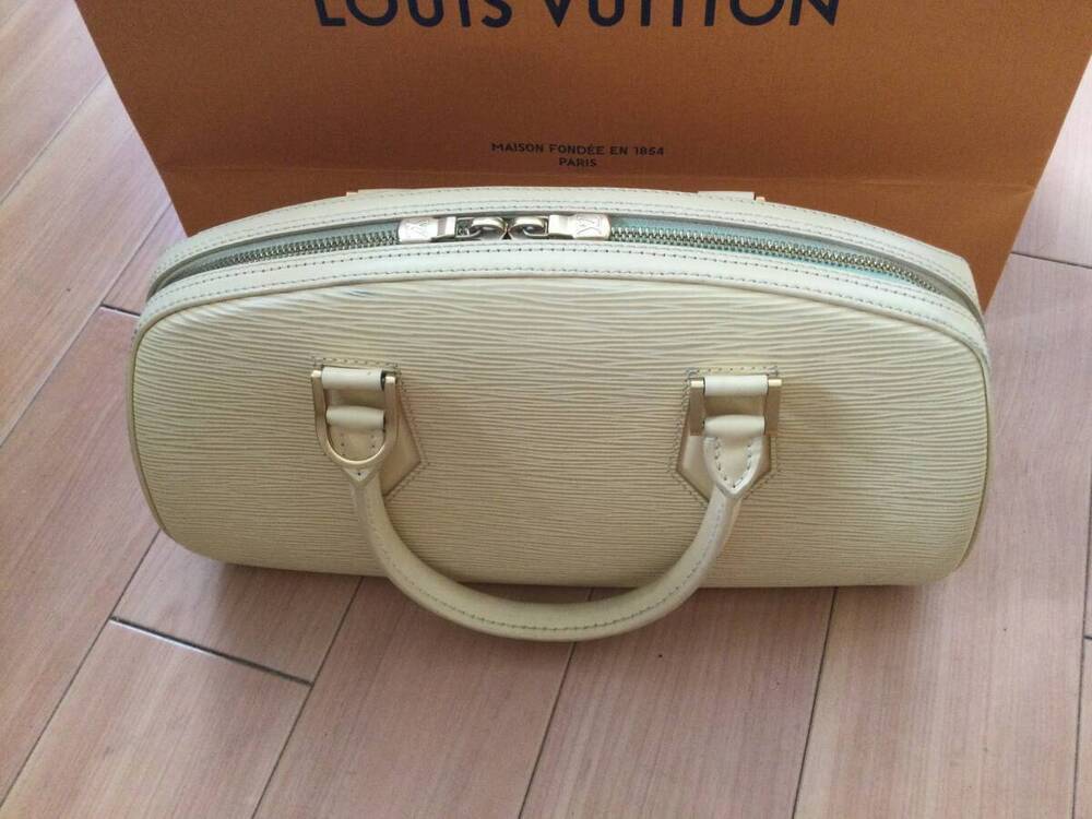 Louis Vuitton Jasmine Shrimp Cream Handbag Paper Bag - Picture 3 of 7